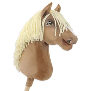 Haflinger | Premium Steckenpferd | Größe A3