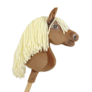 Haflinger | Premium Steckenpferd | Größe A4