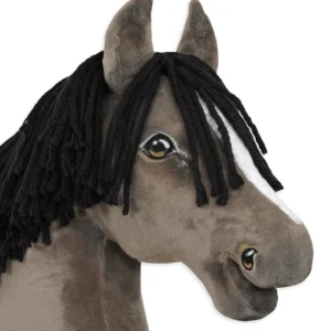 Alternative view of Grullo-Pferd | Premium Steckenpferd | Größe A3