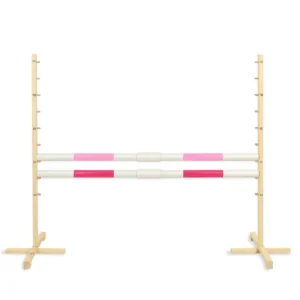 Alternative view of Set Springhindernis | 2x Stange | Breite 160 cm | Hellrosa und Pink
