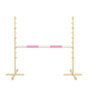 Set Springhindernis | 1x Stange | Breite 120 cm | Hellrosa