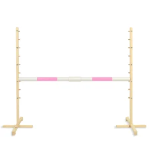 Set Springhindernis | 1x Stange | Breite 160 cm | Hellrosa