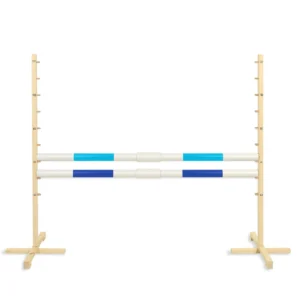 Alternative view of Set Springhindernis | 2x Stange | Breite 160 cm | Hellblau und Blau