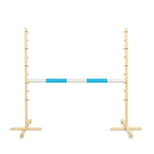 Set Springhindernis | 1x Stange | Breite 120 cm | Hellblau