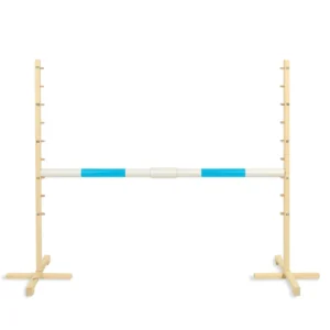 Set Springhindernis | 1x Stange | Breite 160 cm | Hellblau