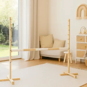 Alternative view of Set Springhindernis | 1x Stange | Breite 120 cm | Beige