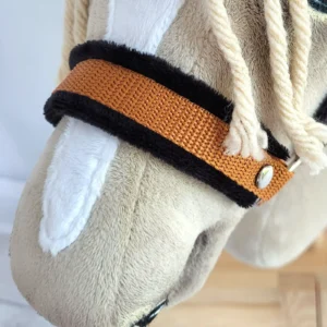 Alternative view of Fellhalfter A3 | Ginger mit schwarzem Fell