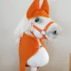 Set Fleecedecke und Ohrenschützer A3 | Orange