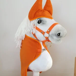 Set Fleecedecke und Ohrenschützer A3 | Orange