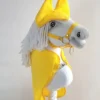 Set Fleecedecke und Ohrenschützer A3 | Gelb