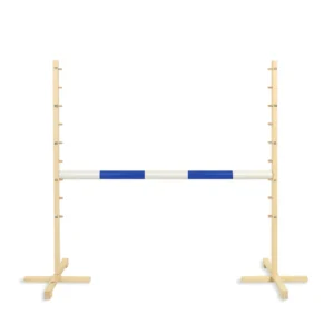 Set Springhindernis | 1x Stange | Breite 120 cm | Blau