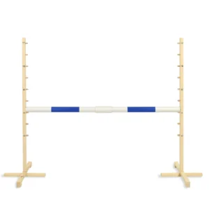 Set Springhindernis | 1x Stange | Breite 160 cm | Blau