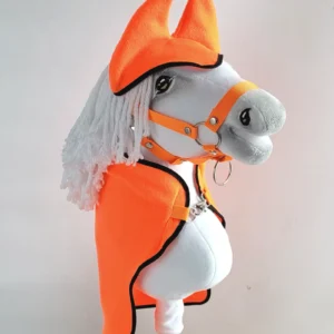 Set Fleecedecke und Ohrenschützer A3 | Neonorange