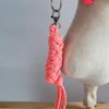 geflochtener Anbinder für Steckenpferde | Neonpink