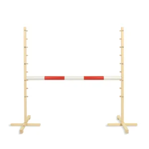 Set Springhindernis | 1x Stange | Breite 120 cm | Rot