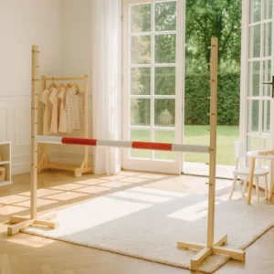 Alternative view of Set Springhindernis | 1x Stange | Breite 120 cm | Rot
