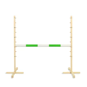Set Springhindernis | 1x Stange | Breite 120 cm | Grün