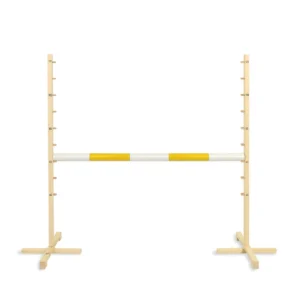 Set Springhindernis | 1x Stange | Breite 120 cm | Gelb
