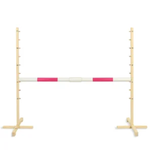Set Springhindernis | 1x Stange | Breite 160 cm | Pink