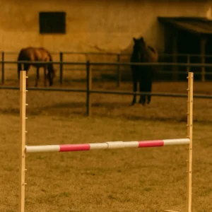 Alternative view of Set Springhindernis | 1x Stange | Breite 160 cm | Pink