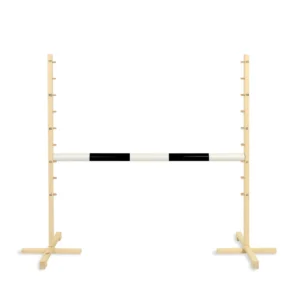 Set Springhindernis | 1x Stange | Breite 120 cm | Schwarz