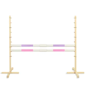 Alternative view of Set Springhindernis | 2x Stange | Breite 160 cm | Lila und Hellrosa